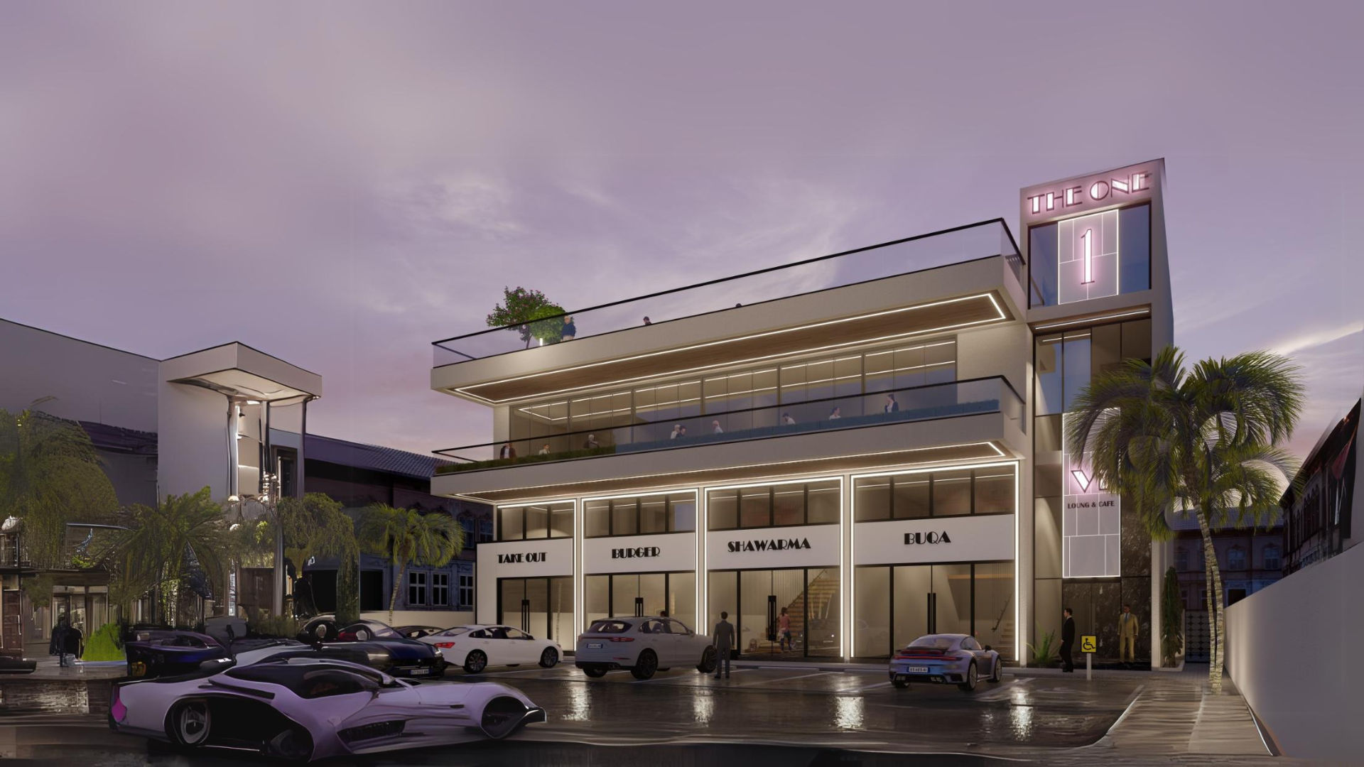 Commercial complex project in the city of Jeddah, Taybah district