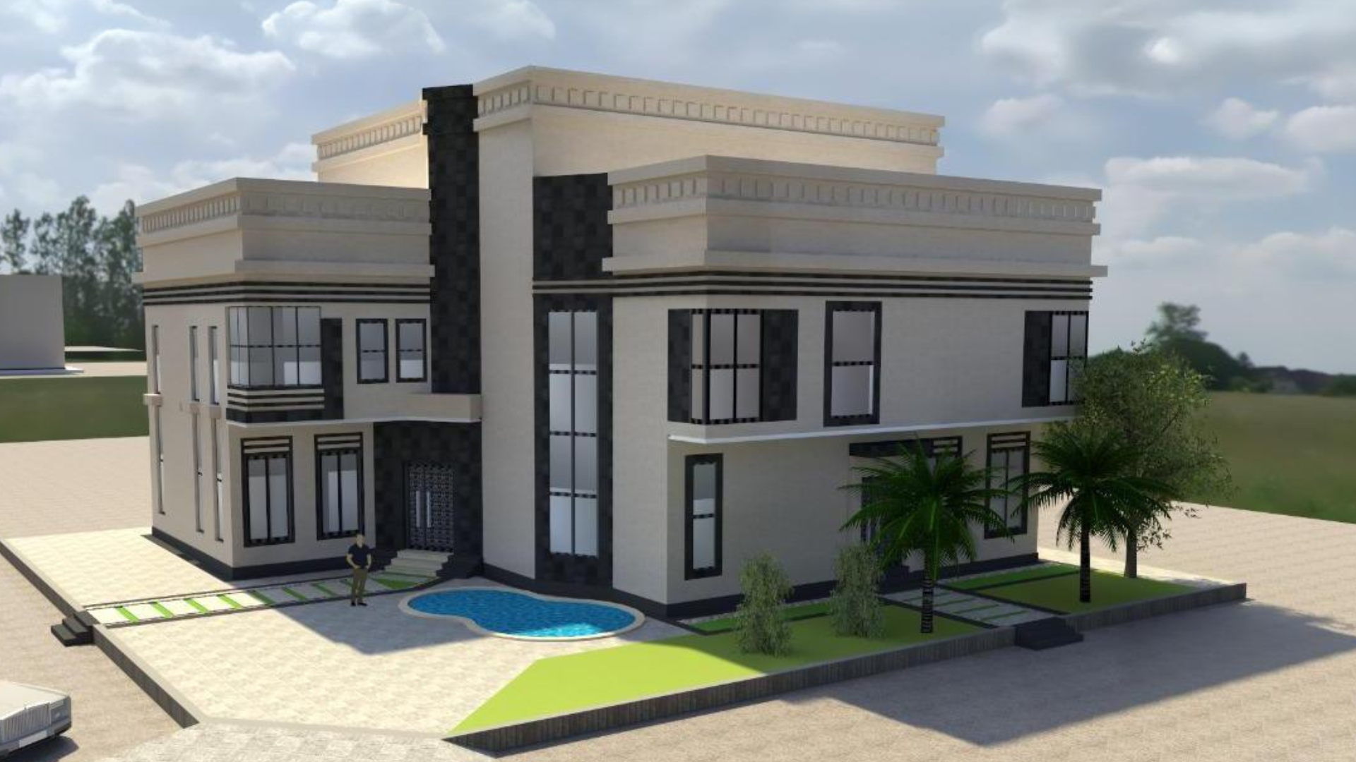The project of a residential villa in Jeddah, in the Al L’ul’u district