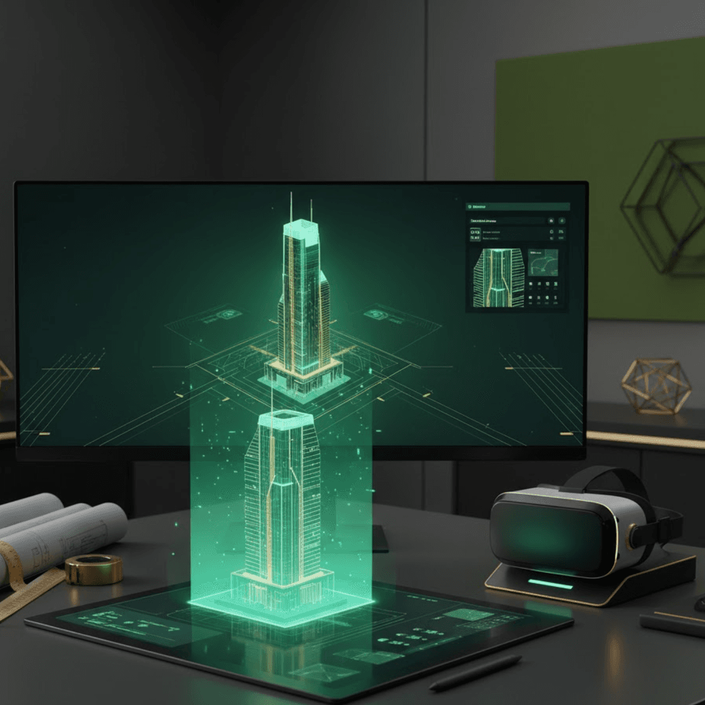 إنشاء نماذج ثلاثية الأبعاد وتجارب واقع افتراضي (VR)