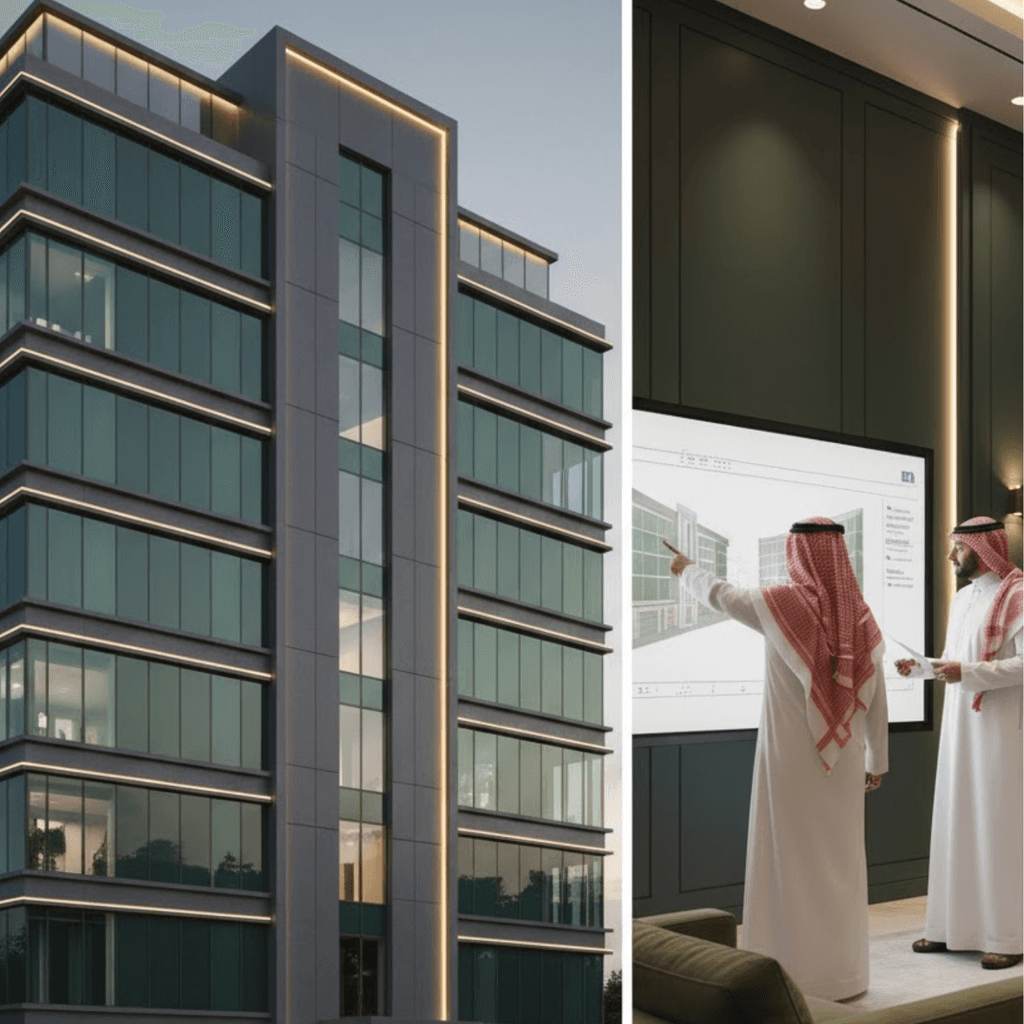 التصميم الداخلي والخارجي